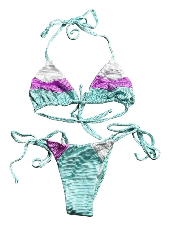 Made In Brazil Other - MadeinBrazil Light Aqua String Bikini Set
